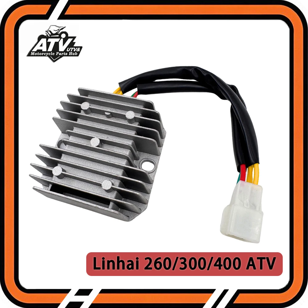 

Linhai 22007 Regulator Rectifier For Linhai 260CC 300CC 400CC Hytrack ATV Quad Parts LINHAI 260 300 400