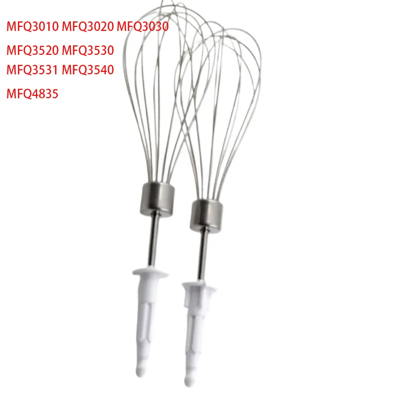 

2 шт. блендер для взбивания яиц для Bosch MFQ3010 MFQ3020 MFQ3030 MFQ3520 MFQ3530 MFQ3531 MFQ3540 MFQ4835