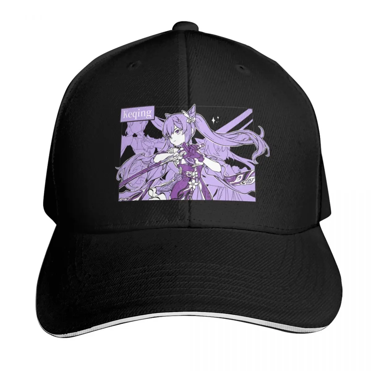 Copia de Keqing Baseball Cap Gift for Him Her Casual Daily Wear Quick Dry Performance