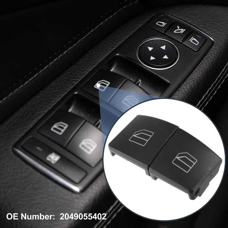 4Pcs/Set Window Switch Button Cover Cap for Mercedes-Benz W204 W212 W463 W166 X166 A-Klasse W176 CLA Coupe C117 X204 Accessories