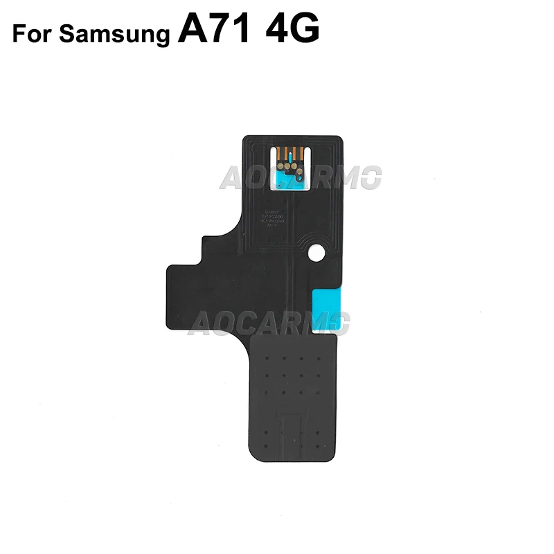 Aocarmo For Samsung Galaxy A51 A71 4G/5G SM-A5160 A7160 Wireless Charging Induction Coil NFC Module Flex Cable Replacement Parts