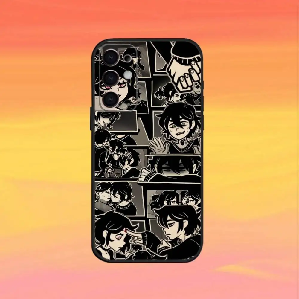 حافظة هاتف The Coffin of A-Andy وL-Leyley لهاتف Samsung S25، S24، S23، S22، S21، S20، Ultra، Plus، FE غطاء ناعم أسود #6