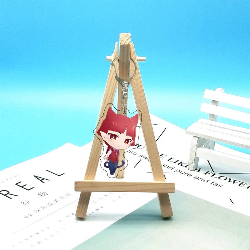Jewelry Anime Welcome to Demon School! Iruma-kun 6CM Acrylic Keychain Car Keychain Souvenir Creative Pendant Accessories Gifts