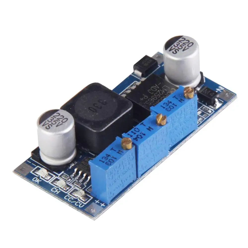 LM2596 LED Driver DC-DC Step-down Adjustable CC/CV Power Supply Module Battery Charger Adjustable LM2596S Constant Current