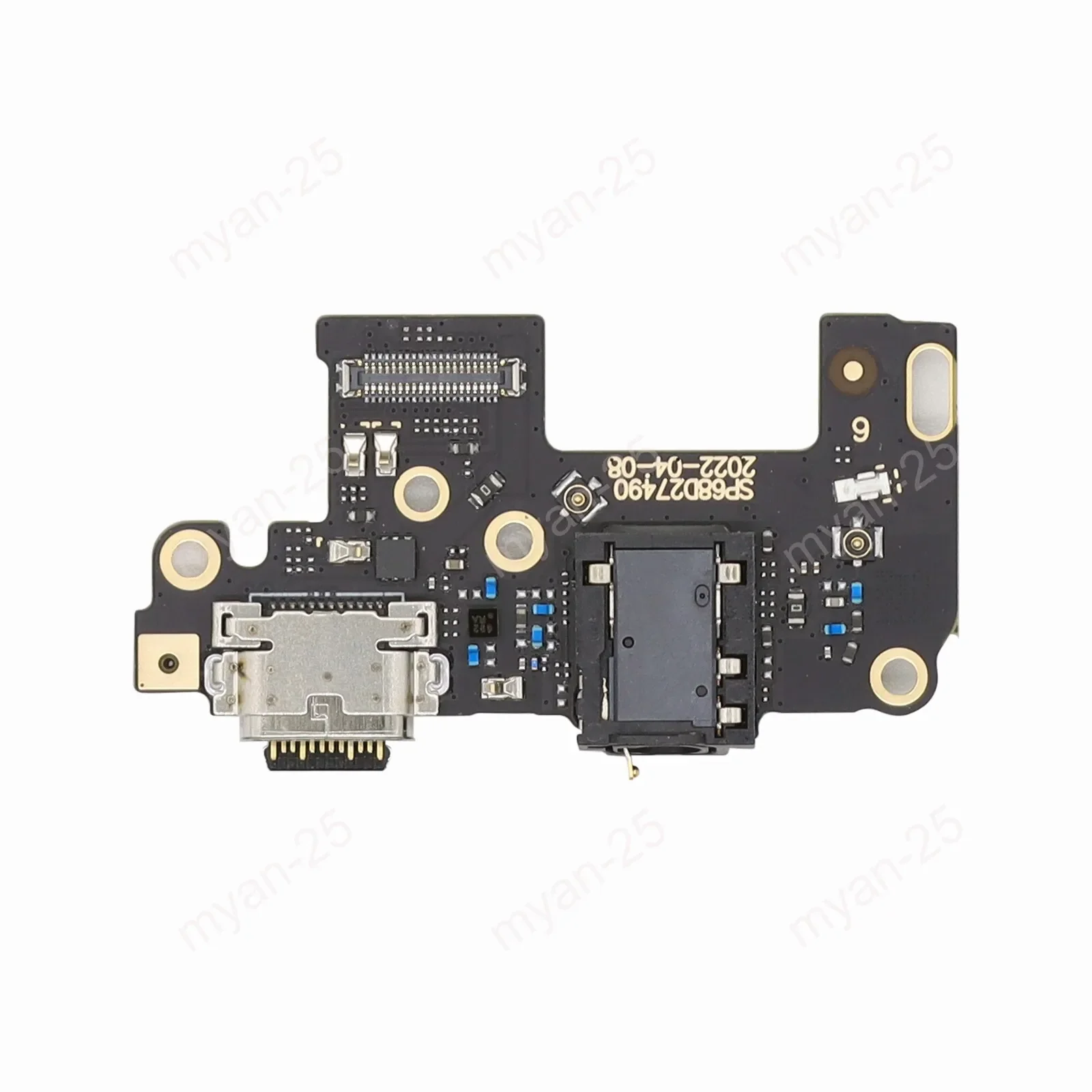 USB Charging port  Dock Connector  Flex cable Mother Board Flex cable Power Volume Button Flex For Motorola G Stylus 5G xt2215