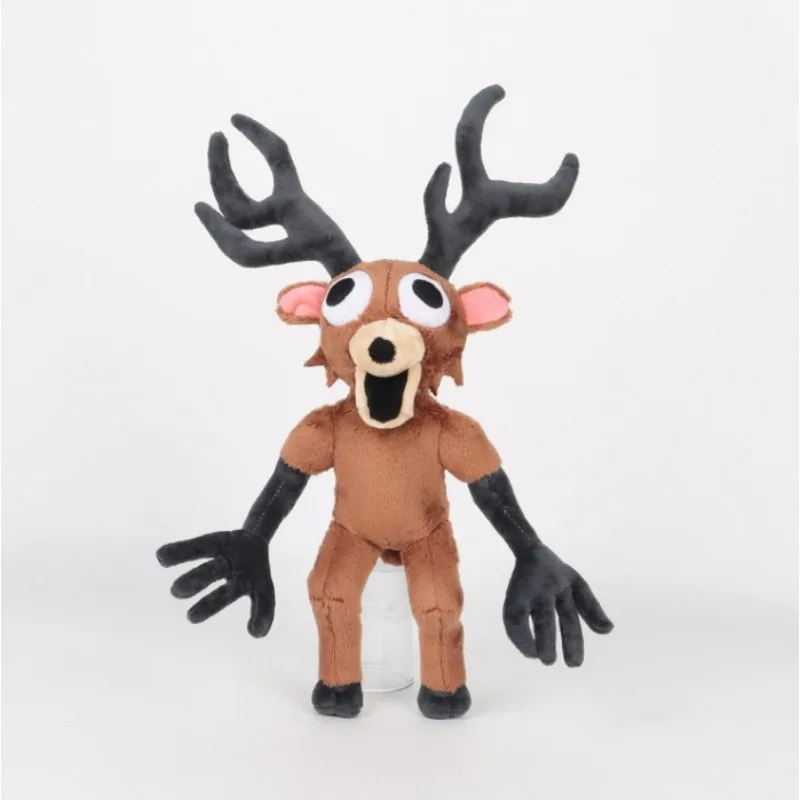 38 cm 99 notti cartone animato nella foresta cervo giocattoli di peluche bambola di pezza di cotone animale anime per bambini regalo di compleanno regali di Halloween