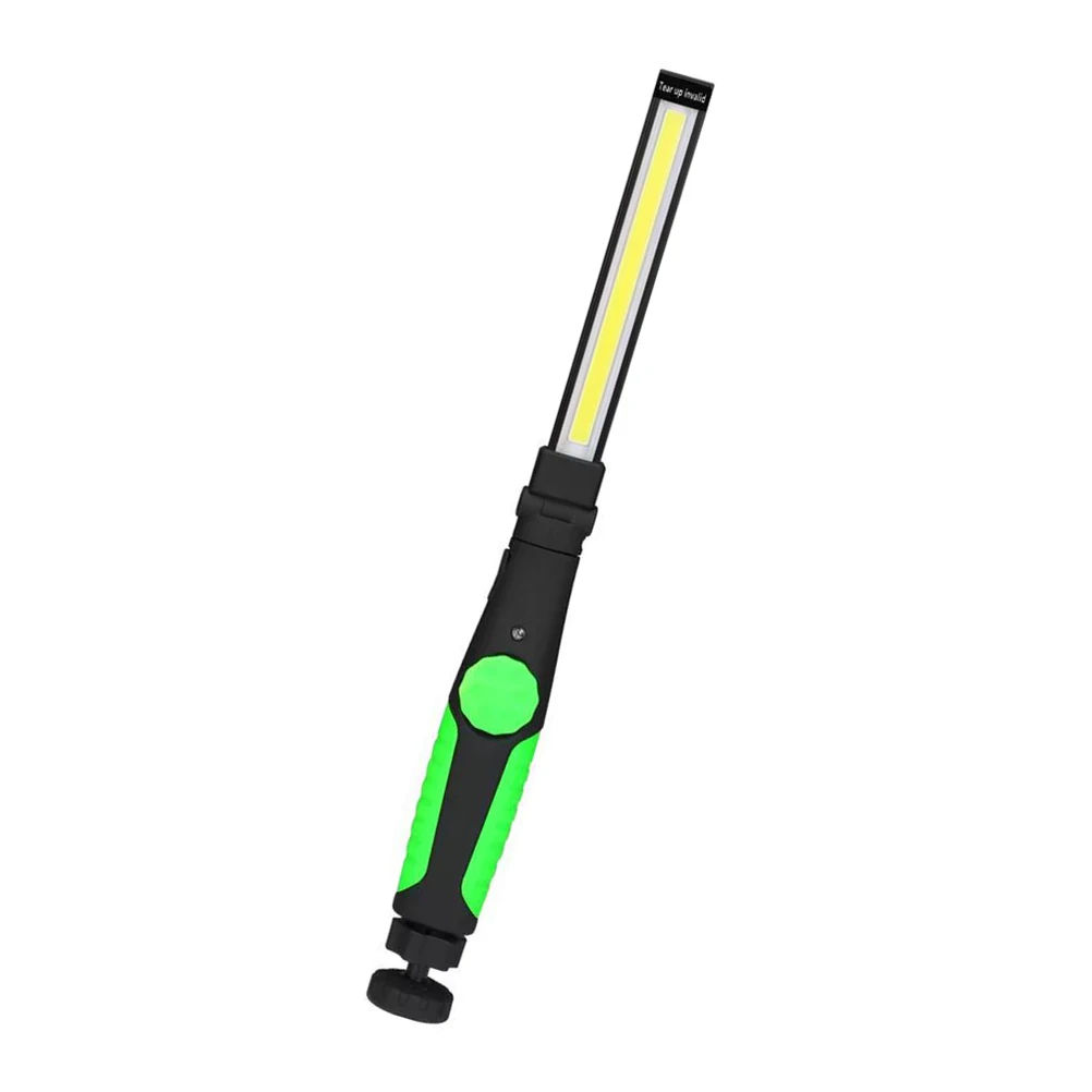 

Rechargeable Cob LED Work Light Magnetic Rotatable Compact Flashlight Torch Saving for Camping Fishing Reading