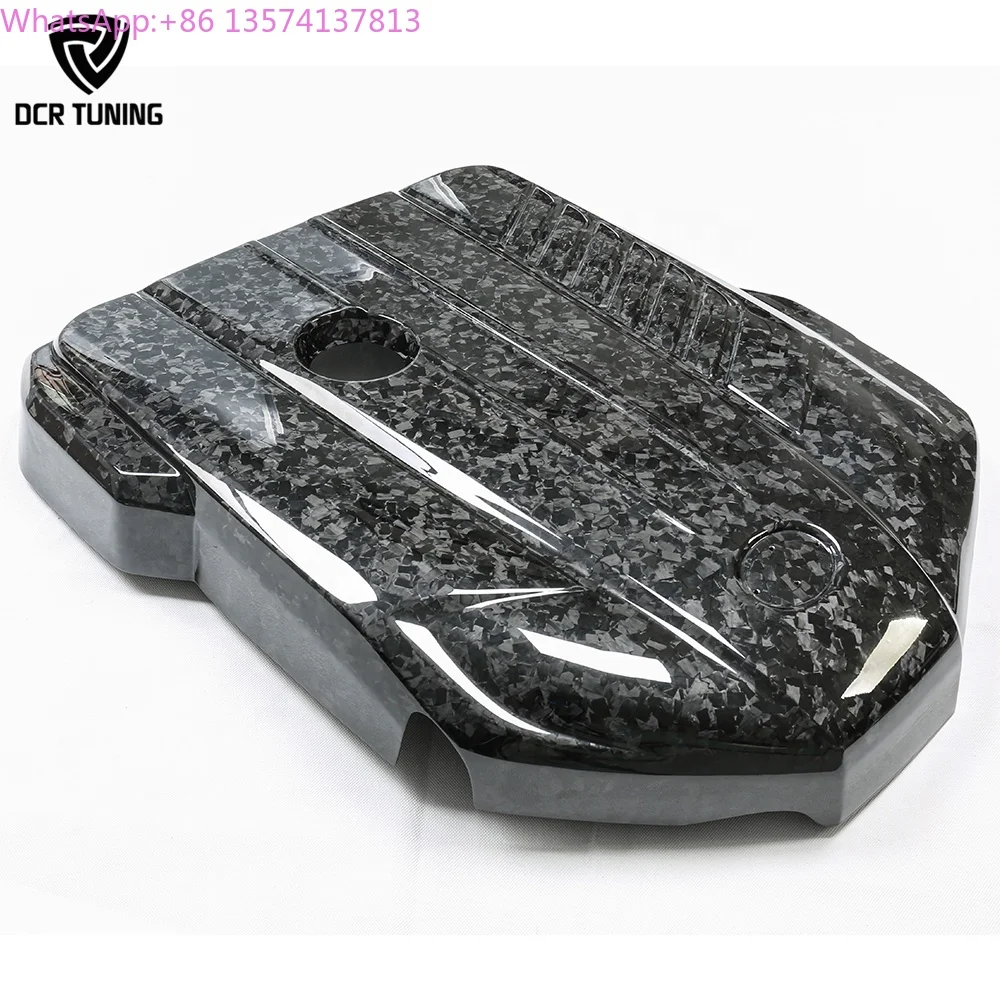 

For Supra 3.0T Forged Dry Carbon Fiber Engine Cover Front Exterior Front Engine Hoods for Toyota for Supra