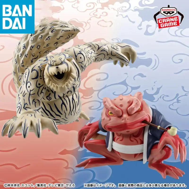 

In Stock Genuine Bandai Namco Banpresto Naruto:shippuden Shuukaku Gama-Bunta Soft Vinyl Figure Model Desktop Ornament Toy Gift