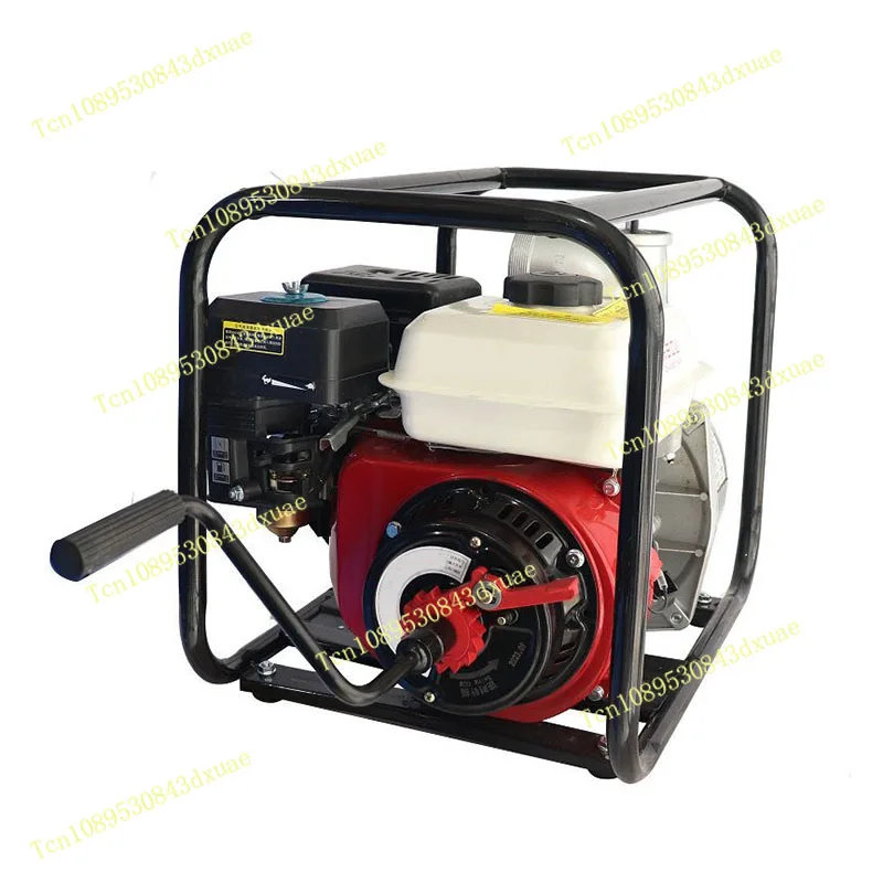 170 Engine Hand Crank Starter Mini Tiller Pump Generator Threshing Machine One-Button Starter Is Convenient