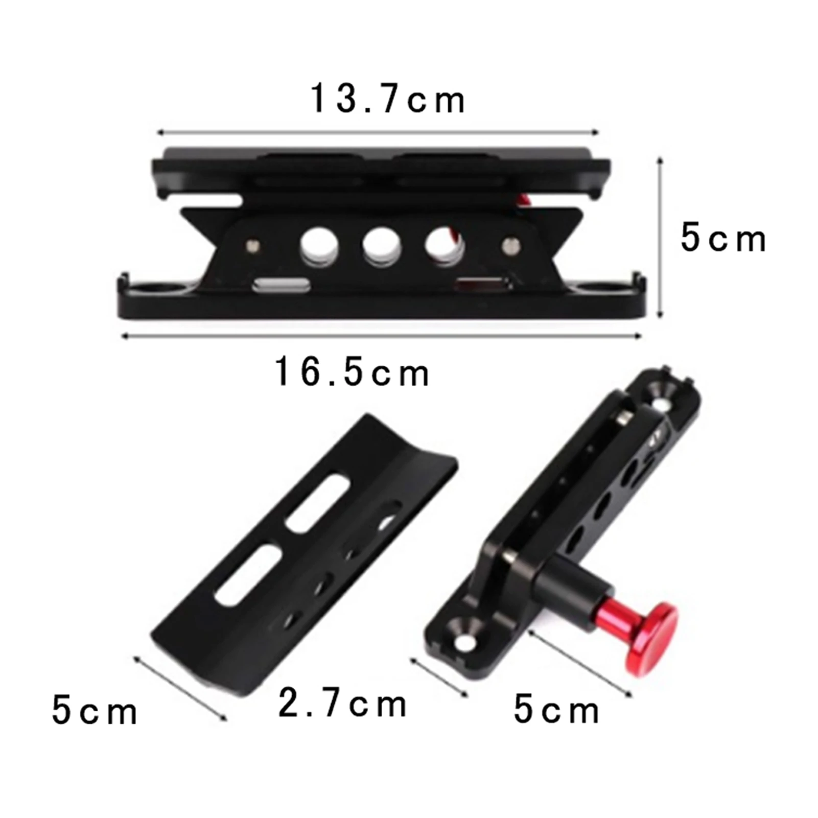 Extinguisher Bracket Extinguisher Mount Car Modified Aluminum Alloy Adjustable  Extinguisher Mount Bracket Fit For
