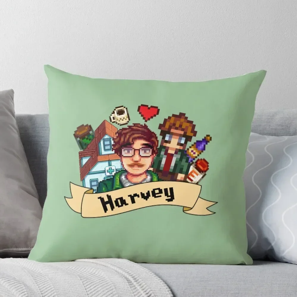 Stardew Valley- Harvey Throw Pillow Christmas Pillow ornamental pillows pillow