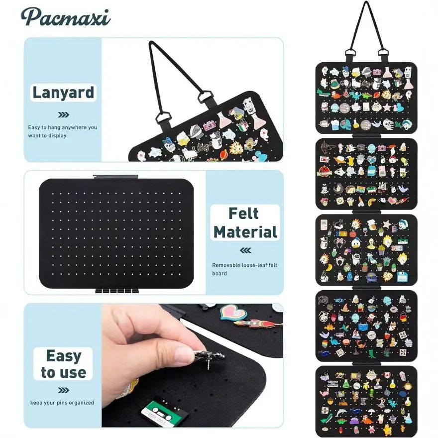 1 قطعة معلقة المينا التلبيب دبوس عرض لوحات ورأى شارة زر بروش تخزين حامل مجوهرات قلادة العرض