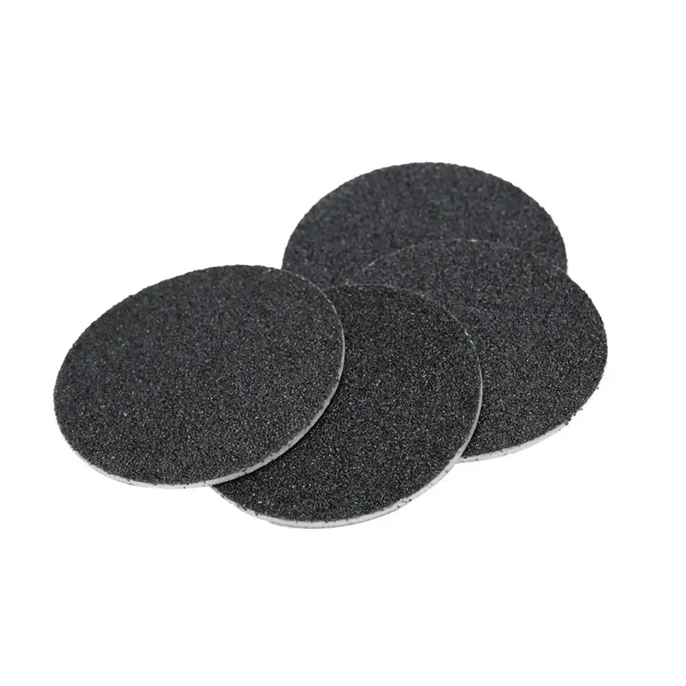 

60 Pcs Foot File Sandpaper Disks Replacement Disposable Sheets for Callus Remover Electric Grinder Polishing Pads Nail Tools