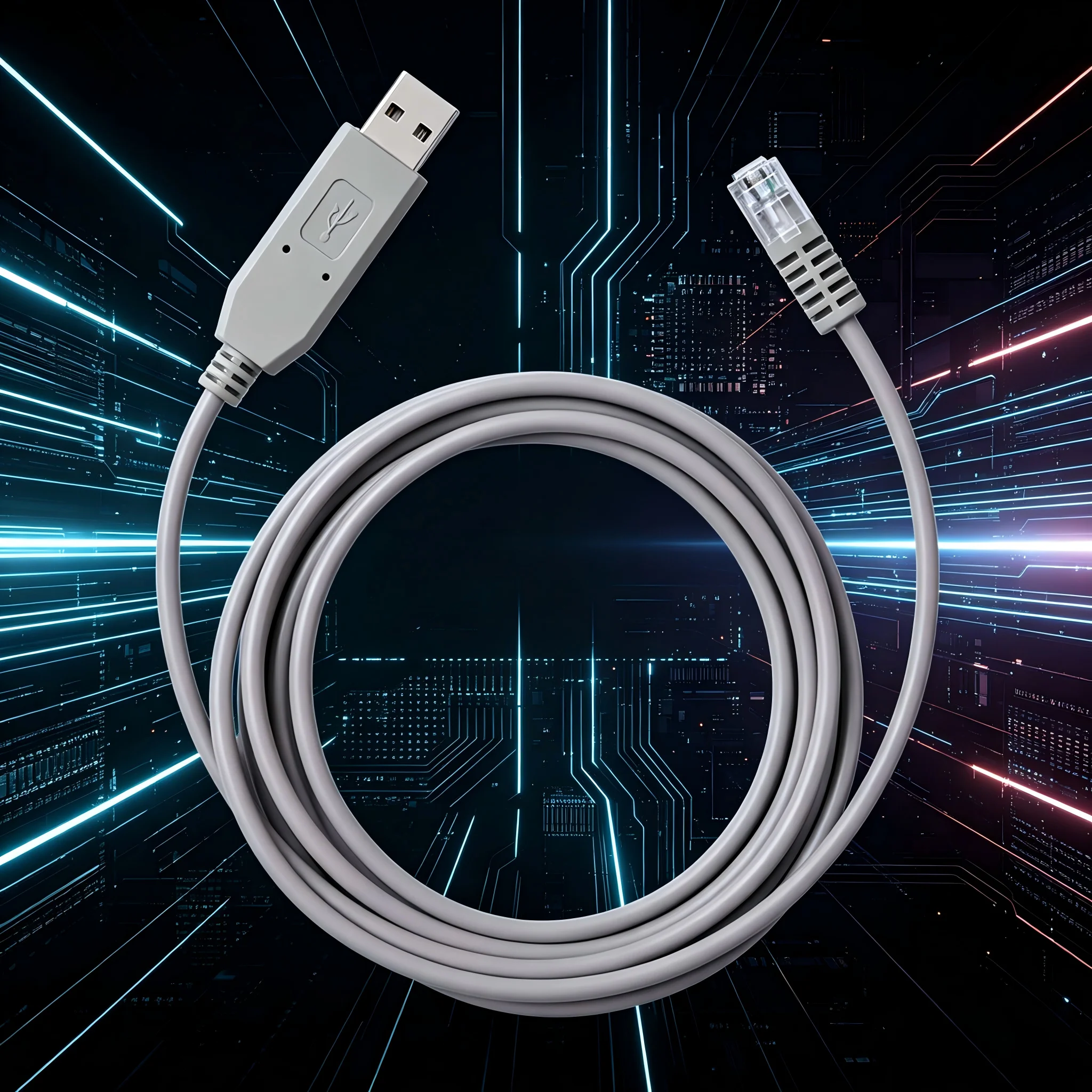 Cable USB a RJ12 6P6C PL2303 para Control Manual Sky-Watcher SynScan, Conexión a PC para Actualización de Firmware y Conexión a PC