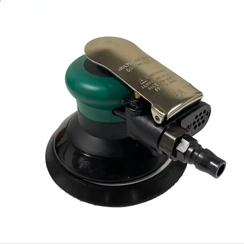 12000RPM 5-Inch Front Exhaust Pneumatic Mini Random Orbital Sander 5mm Non-Vacuum 1.2kg