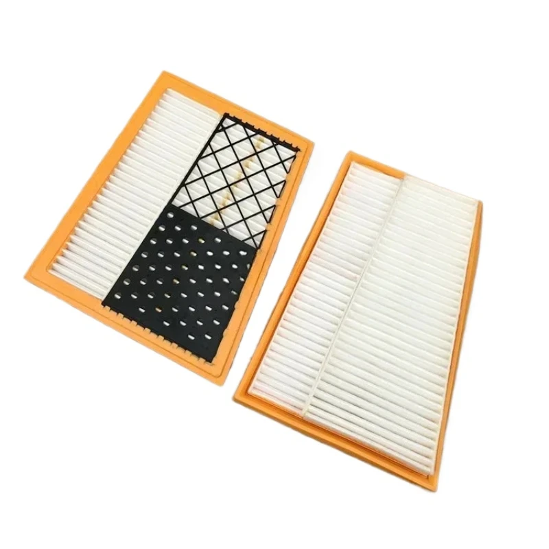 2Pcs Car Air Filter Cleaner Element A6420940404 For W204 W211 W221 C320 C350 E280 S320 CLS GLK ML Engine Intake