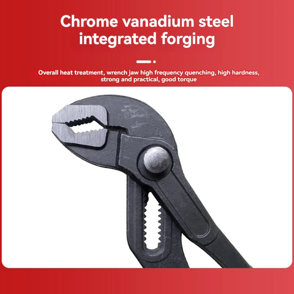 

T61C_3PCS Water Pump Pliers Multifunctional Universal Plumbing Pliers