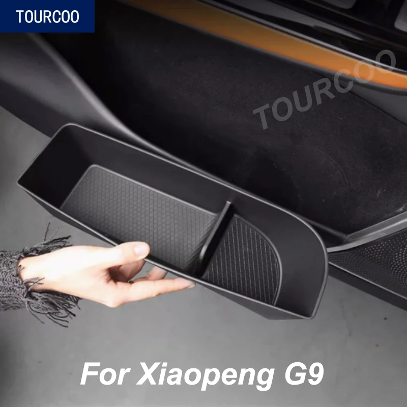 

For Xpeng XiaoPeng G9 2022-2024 TPE Door Storage Box Interior Styling Modified Accessories