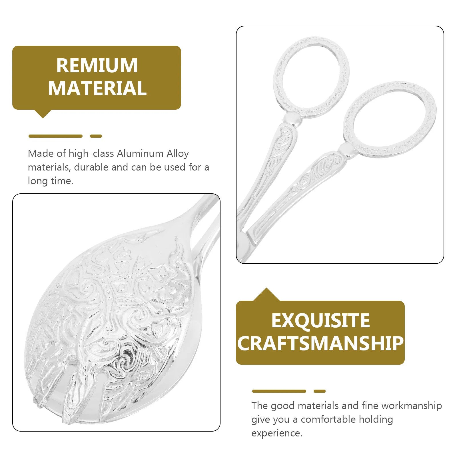 

Metal Salad Tongs Heavy Duty Barbecue Clip For Grilling Steak Bread Fruits Vegetables Portable Bbq Tong Kitchen Grill