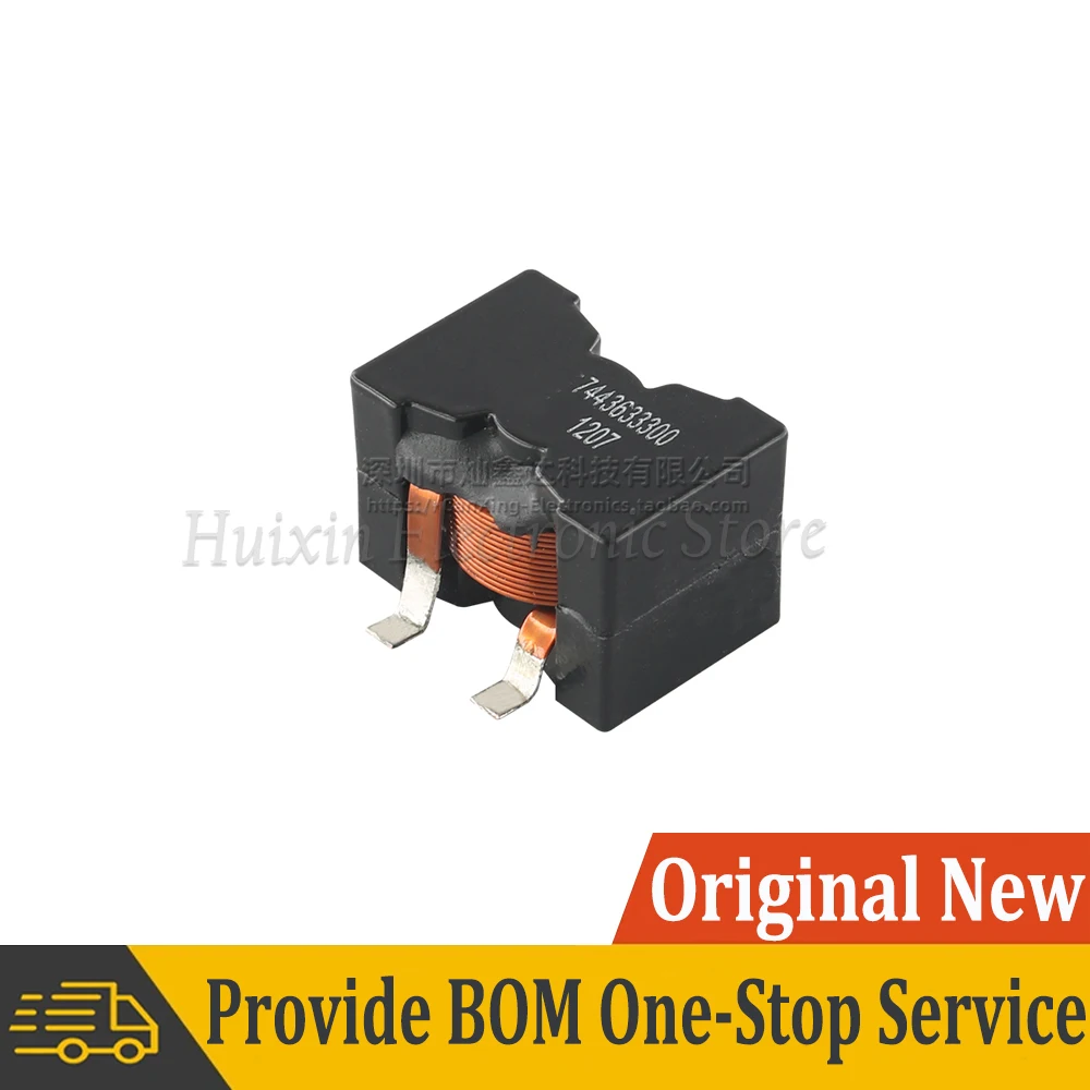 7443633300 SMD SMT 33uH 12A High Current Flat Copper Wire Power Inductor Inductance Filter
