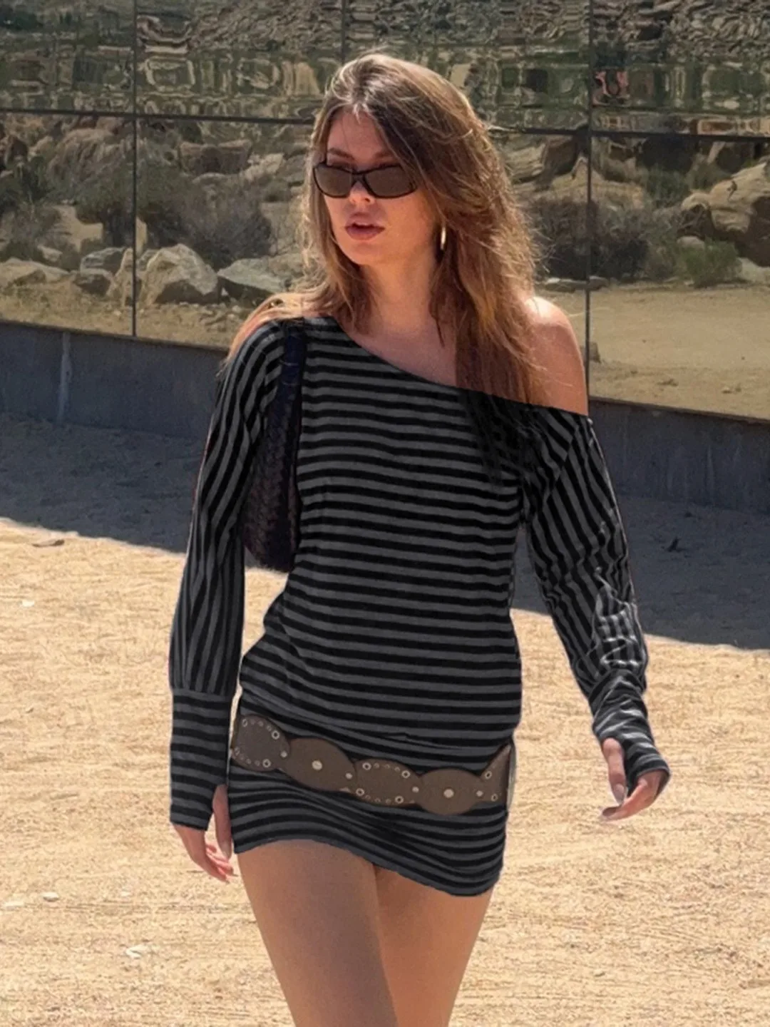 

Сексуальная облегающая юбка-карандаш женская с низкой посадкой, из трехслойного ацетатного волокна, длинная, для подиума