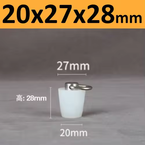 Conical Silicone Plugs With D Ring Waterproof Sealing Cover High Temp Hole Stopper For Bottle/Fish Tank/Barrel - Image 57