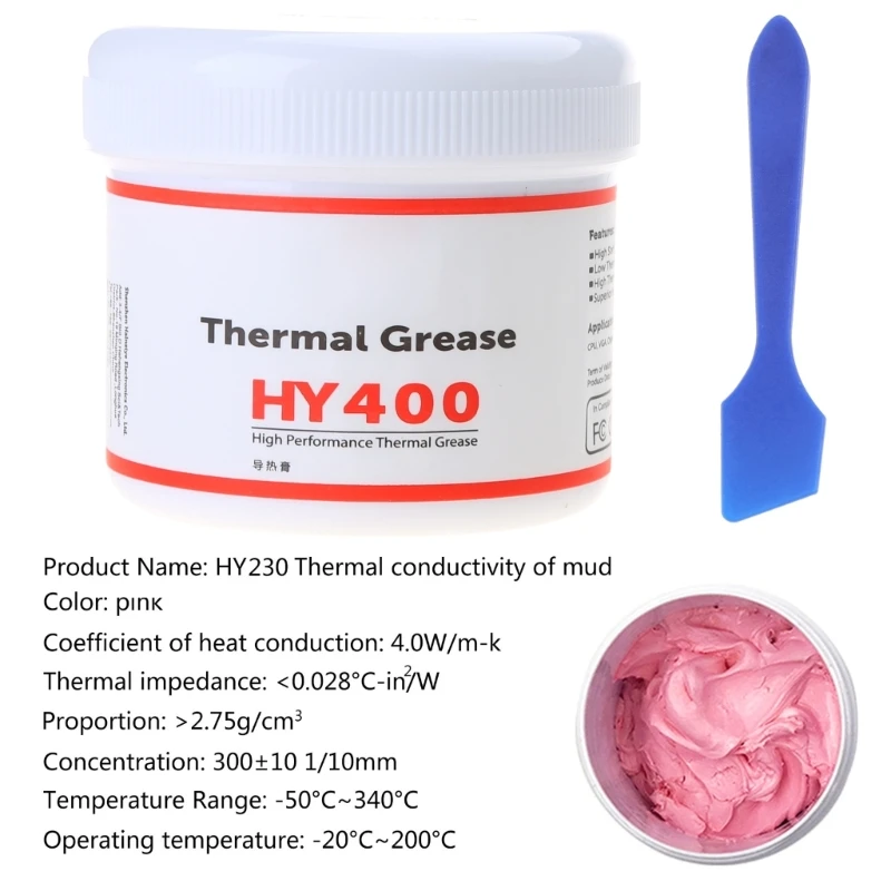 HY234/HY236 PINK Silicone Thermal Paste Conductive Grease Heatsink For PC CPU GPU