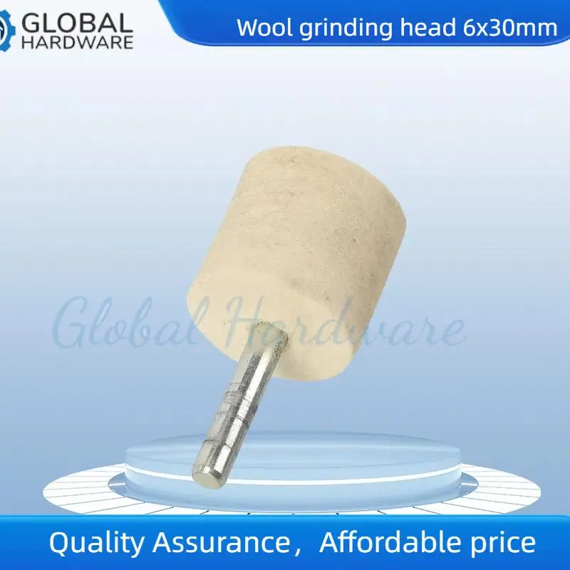 

Резиновая керамическая шерстяная фетровая шлифовальная головка, полировальный абразивный круг для вращающихся электроинструментов Dremel, хвостовик 6 мм