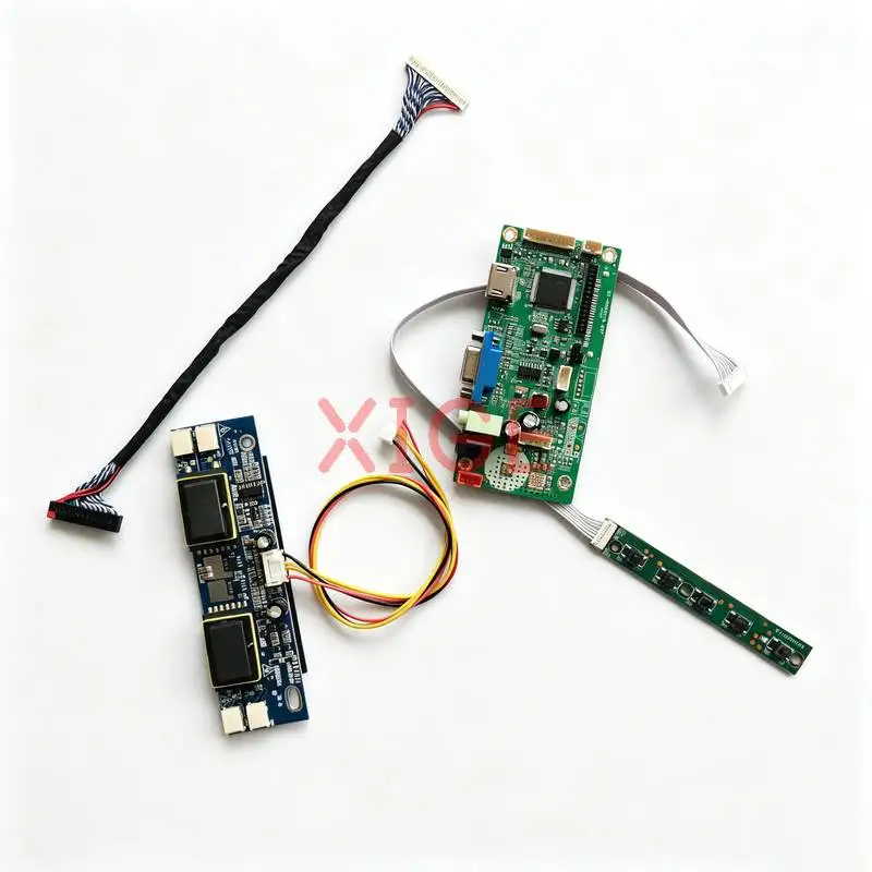 

Display Controller Board Fit LQ170E1LG MTT170E1LG11 QD17EL07 QD170E1LG03 1280x1024 1280*1024 30 Pin LVDS 4-CCFL VGA+HDMI Kit DIY