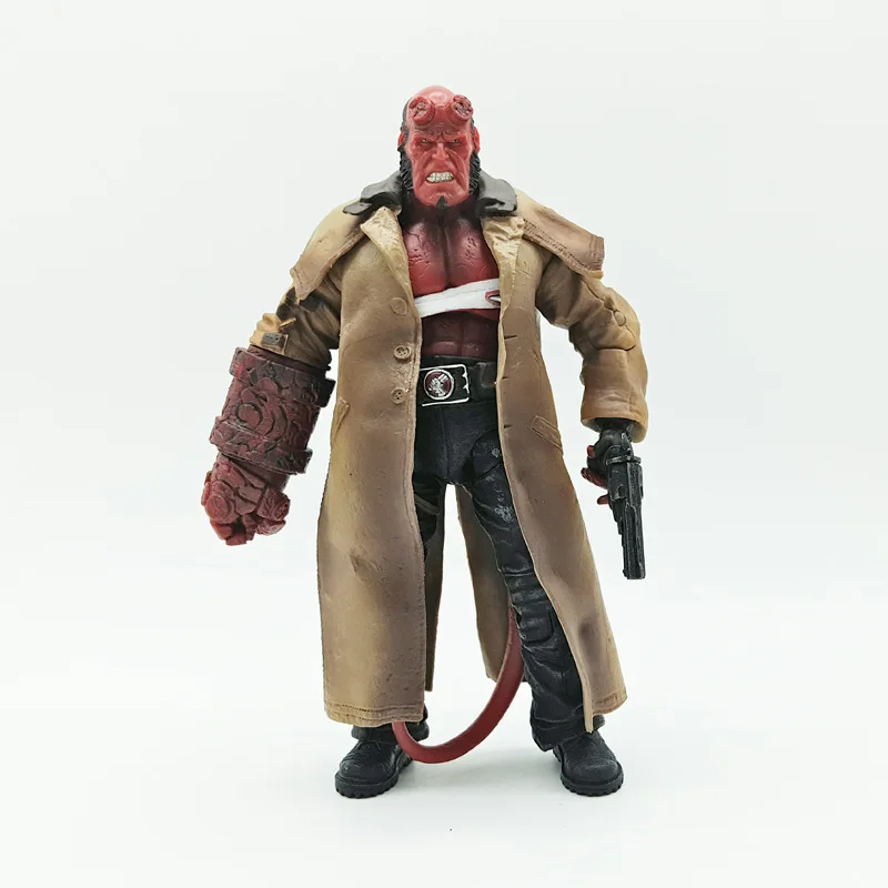 Mezco Studio Hellboy 7 بوصة الشكل أنيمي خندق البديل Hellboy سامريتان بولي كلوريد الفينيل Hellboy نموذج لجسم لعبة دمية جمع هدية