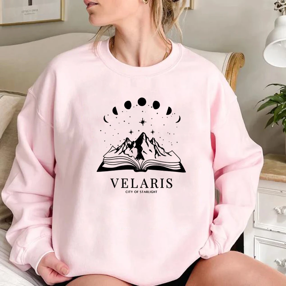 Velaris Sweatshirt The Night Court Hoodie A Court of Thorn and Roses Court of Dreams Sweater Acotar Velaris Gift Pullover Tops