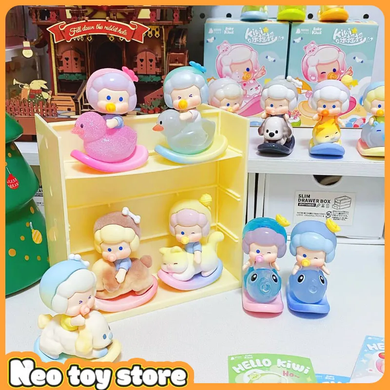 

Original Kiwi Blind Box Swinging Series V2 Mystery Boxes Model Collection Dolls Trendy Toys For Girls Kawaii Desktop Decorations