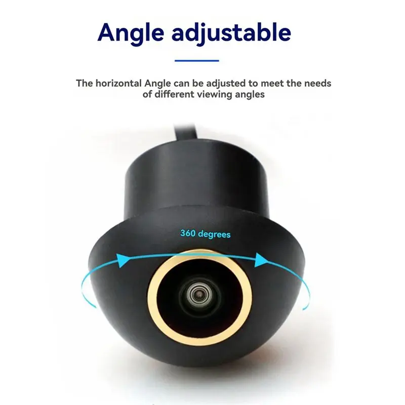 360 Degree Golden Lens Car Camera Surround View HD Right+Left+Front+ Rear View Camera System For Android Auto Radio-N29R