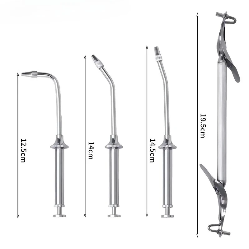 1Pc Dental Amalgam Carrier Double End Amalgam Gun Restorative Cavity Filling Delivery Tools