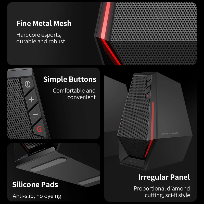 Edifier G1500 SE Computer Speakers 2.0 Desktop USB 3.5mm AUX Input Wired Speakers for PC Laptop Macbook HUAWEI XIAOMI