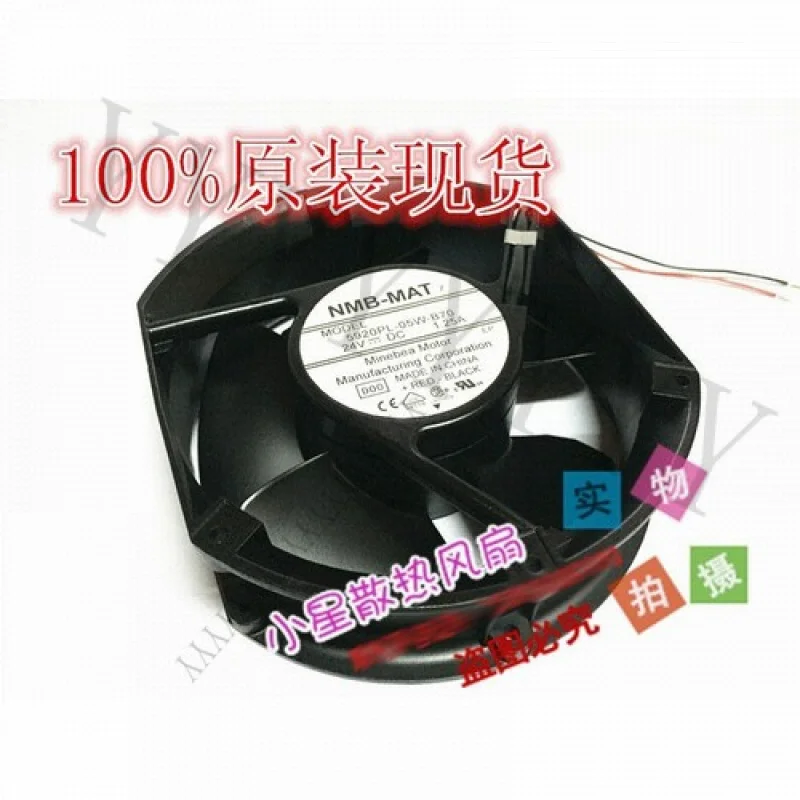 

Y+NMB 17CM 5920PL-05W-B70 24V 1.25A Inverter Cooling Fan