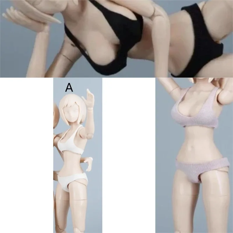 

SAtoys 1/12 Scale SA050 Female Sport Bra Underwear Briefs Set Clothes Model for 6 Inch Soldier Action Toy Figures TBL Body
