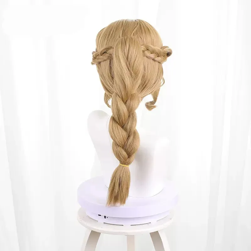 Dd54Anime Identity V Alice DeRoss Peruca Cosplay 38 cm Resistente ao Calor Perucas de Festa de Cabelo Sintético Halloween