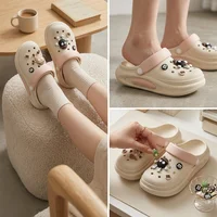 Summer Clogs Women Cute 3D Charms Garden Sandals Lightweight Soft EVA Beach Slippers Outdoor Non Slip Fashion Thick  Sole Shoes - Image 5