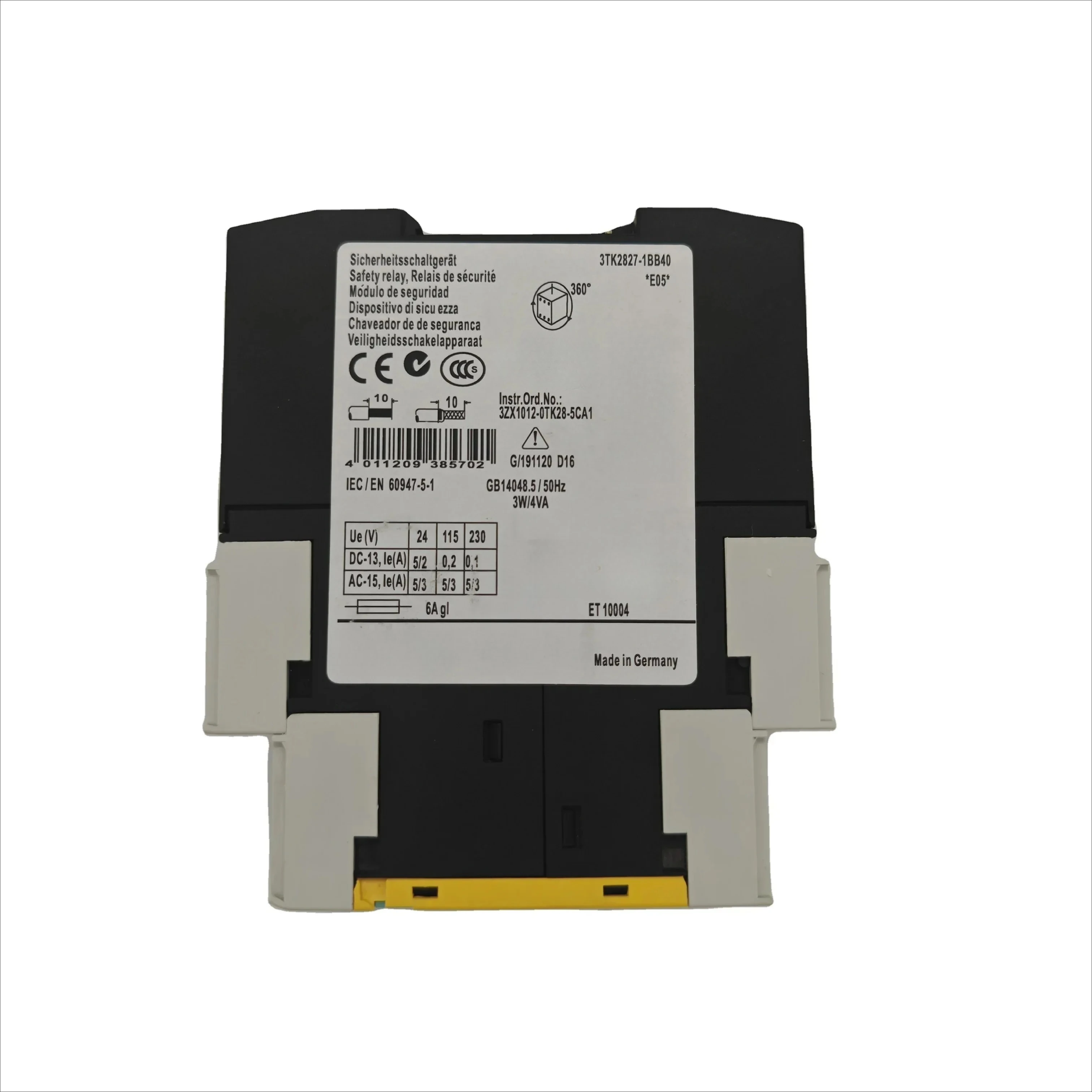Brand New Origina Plc Relay Module 3TK2827-1BB40 Fast Delivery