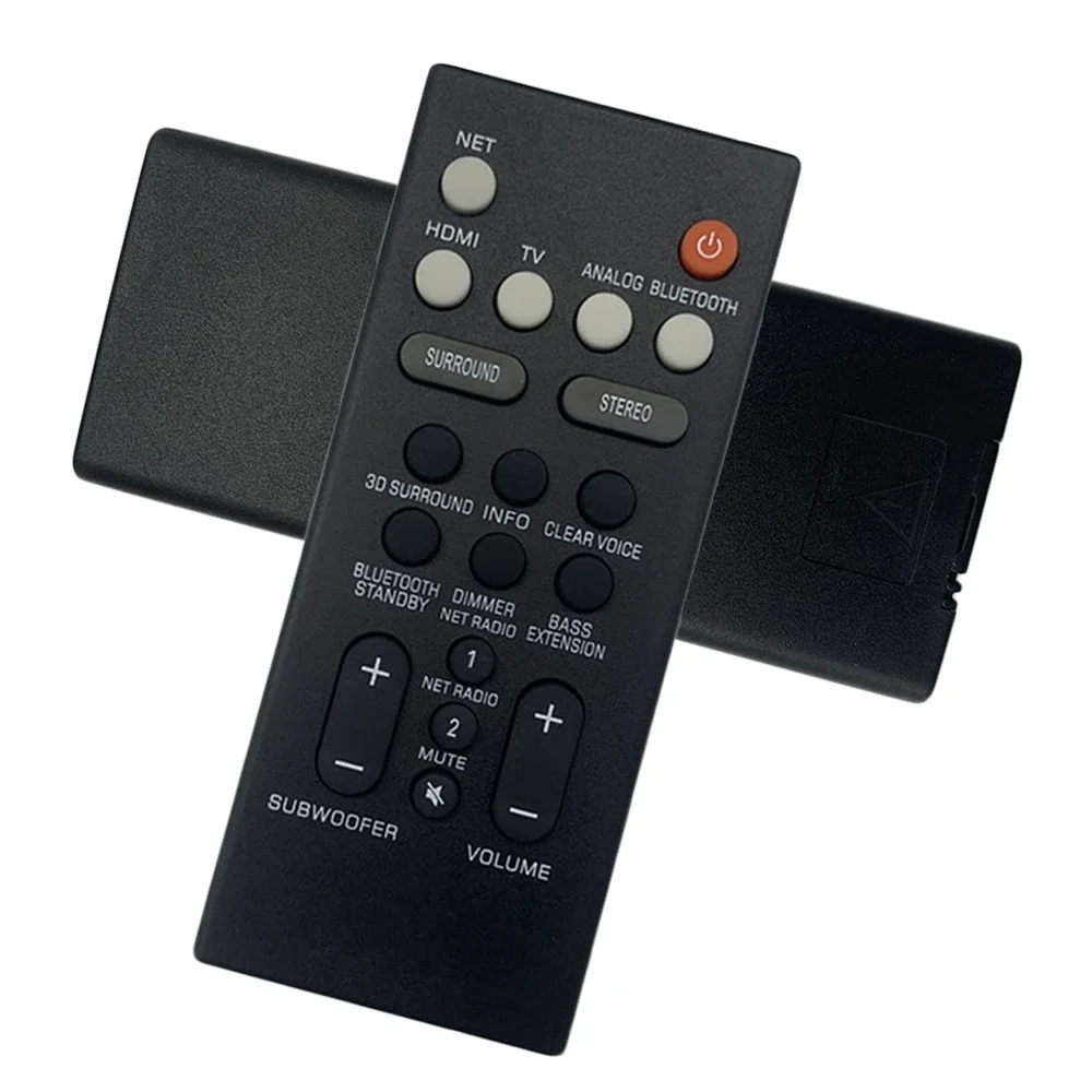 야마하 홈 오디오 스피커 시스템용 교체 리모컨, ATS1070, ATS2070, NSWSW42, YASCU207, YAS108