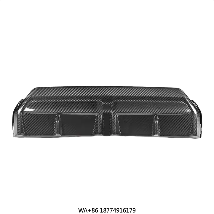 

Задний бампер для G42 M240i M Sport Coupe с сухим карбоновым спойлером G87 M2 Rose Madder, модель, двухэтажная