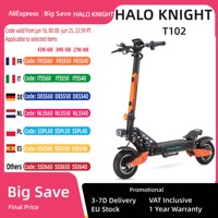 Halo Knight T102 Powerful Electric Scooter Adult Professional 52V21AH City commuting E-Scooter 1200W Off Road Dual Motor Scooter