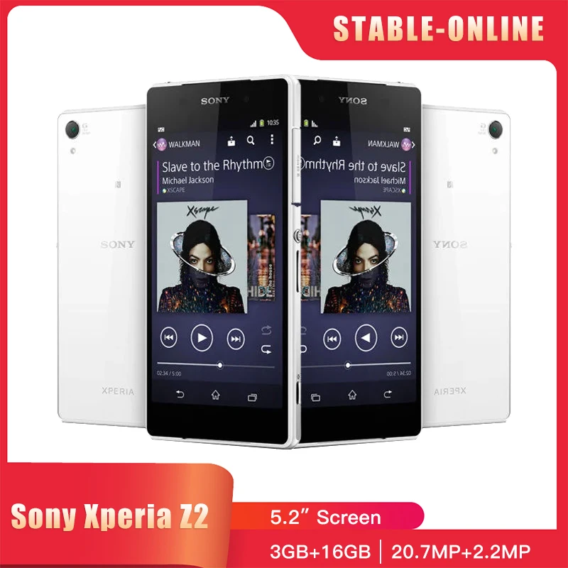 Original Sony Xperia Z2 D6503 4G Mobile Cell Phone 5.2