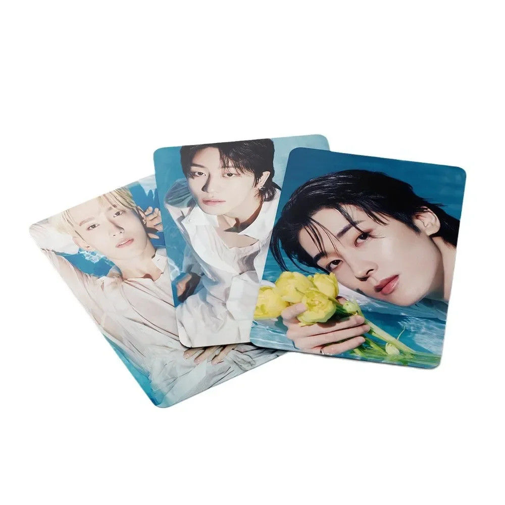 

55Pcs/Set Boy Idol New Album SPILL THE FEELS Series Photocards JEONGHAN HOSHI WOOZI THE8 DK HD Print Lomo Cards Fans Gift