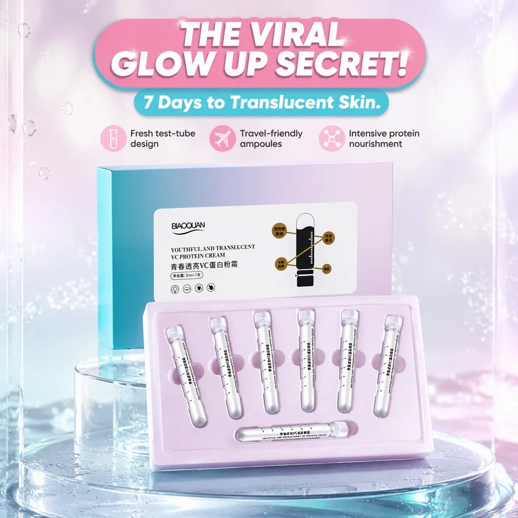 2026 Type III Collagen Filling Powder! Recombinant Anti Wrinkle Peptide Repair Serum, Deep Moisturizing Face-lift Treatment