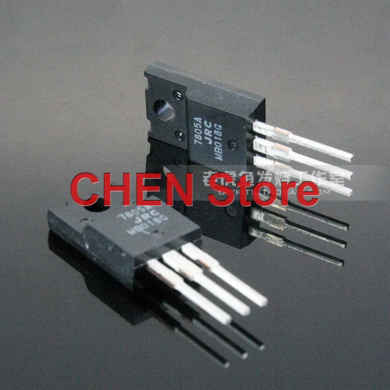 10pcs Japan JRC NJM7805FA TO-220F LM7805 Three-Terminal Voltage Regulator Integrated Chip Is Voltage Pressurizer JRC7805A