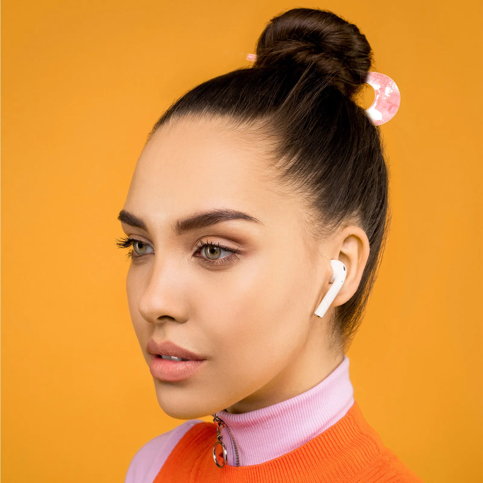

4pcs Acetate Prong Hairpin U-Shaped Clip U-Shaped Hair Pin Sticks Bun Holder Sticks Hair Accessories For All Occasions