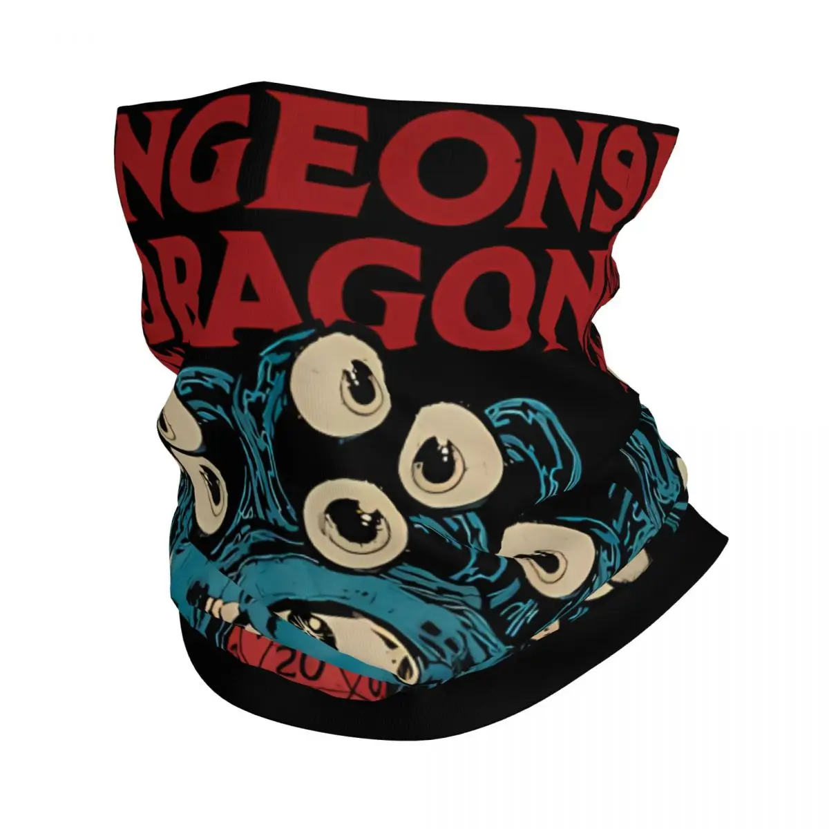 Lovely Motocross Bandana Neck Cover Printed Dungeons & Dragons Wrap Scarf Balaclava Riding Unisex Adult Windproof